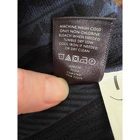 Ann Taylor stretchy dress size M blue - Picture 5 of 5